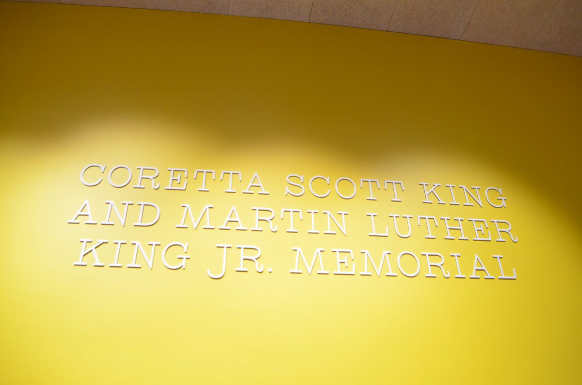 CORETTA SCOTT KING AND MARTIN LUTHER KING JR. MEMORIAL