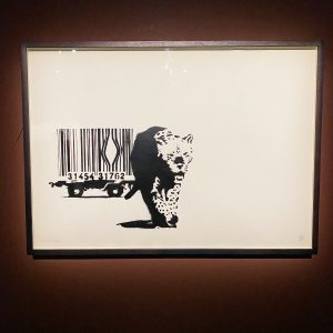 「バーコード」バンクシー展天才か反逆者かbanksy genius or vandal?