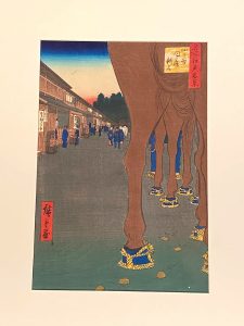 浮世絵風景版画「名所江戸百景」歌川広重　北斎展：MOA美術館