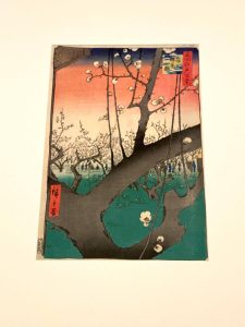 浮世絵風景版画「名所江戸百景」歌川広重　北斎展：MOA美術館